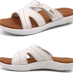 KuaiLu Womens Fashion Orthotic Slides Ladies SZ 12 BRAND NEW